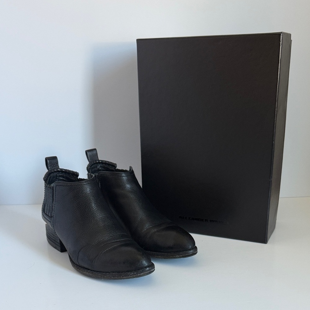Alexander Wang Black Ankle Boots